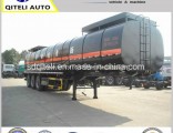 Tri-Axle 45000liters Asphalt Bitumen Tank Semi Trailer with Heating System