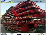 3 Axles 60tons Heavy Duty Low Bed Lowboy Truck Trailer/Cement Tank Trailer/Tanker Truck Semi Trailer