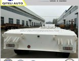 3 Axle 60-80 Ton 13m Length 3m Width Flatbed Lowbed Semi-Trailer