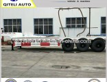 3 Axle 70tons Extendable Low Loader Lowbed Semi Trailers