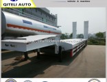 3 Axle 60 Tons 100 Ton Hydraulic Extendable Lowboy Loader Lowbed Low Bed Truck Semi Trailer for Sale