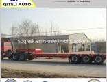 3axles Transport Excavator Cargo Gooseneck Lowboy/Low Bed/Lowbed Utility Heavy Truck Tractor Semi Tr
