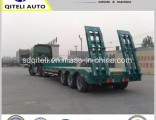 3 Axle 70tons Extendable Low Loader Lowbed Semi Trailers for Tanzania