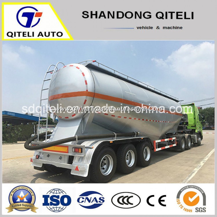 3 Axles China Truck Trailer Manufacturer Supply Bulk Cement Tank Trailer Semi Tanker Trailers