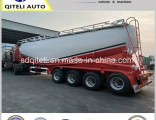 Tri-Axle Bulk Cement Tanker Semi Trailer Dry Bulk Cement Trailer with Air Compressor