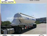 3 Axles Steel Tanker Cement Bulk Carrier Trailer/Powder Material Tank Semi Trailer