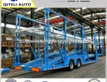 2 Floor 8car/6car Capacity Double Axle Car Transport Car Carrier Semi Trailer