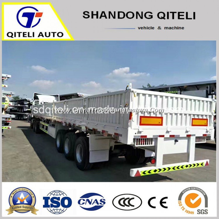 40foot 3 Axle Cargo Utility Container Sidewall Semi Truck Trailer