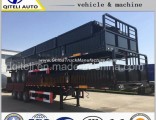 Tri-Axle Utility Cargo Trailer Container Side Wall Semi Trailer