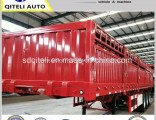 40FT Flatbed Trailer/ 3 Axle Cargo Sidewall Semi Truck Trailer
