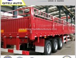 40FT Utility 3 Axle Cargo Container Sidewall Semi Truck Trailer