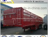 3 Axle 50t Stake/Cargo/Fence Twist Locks Carrying Container Semi Truck Trailer