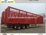Livestock Transporting 3 Axle 40 Tons Fence Stake Semi Trailer
