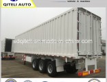 Heavy Duty Truck 40 Tons 50 Tons Curtain Side 3 Axle Van Box Semi Trailer