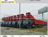 Tipper Truck Trailer Rear Dump Trailer Side Tipping Semi Trailer with China Hyva Cylinder