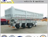 40 Cubic Meter Side Tipper Trailer Semi Dump Trailers Tipping Trailer for Sale