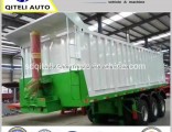 3 Axle 20FT 40FT Container 40ton Flatbed Skeleton Dump Semi Trailer
