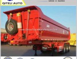 3 Axle 12 Wheels 45 Cubic Meters Tipper Semi-Trailer 30ton Dump Trailer for Africa