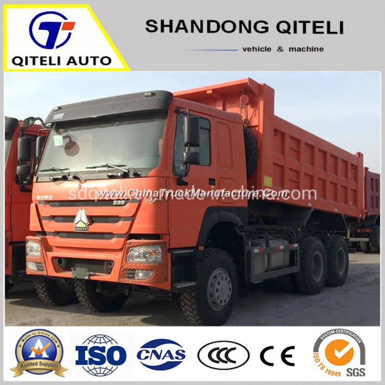 Heavy Duty 371HP 50t Euro3 6X4 Sinotruck HOWO Dump Truck for Construction Used