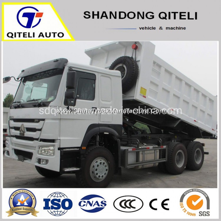 371HP Sinotruck HOWO Truck 6X4 Dump Truck 10 Wheels Tipper Truck for Africa