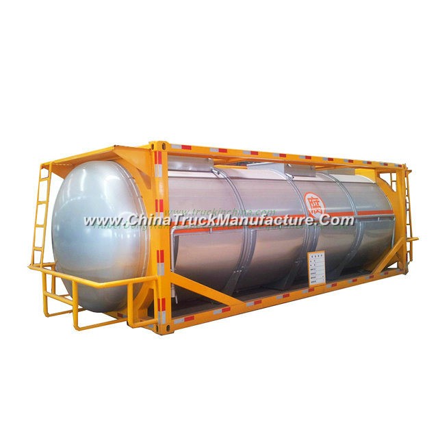 Swap Isotank Phosphorus Tank Container with Steam Heating for Un 1381, Phosphorus White or Yellow, U