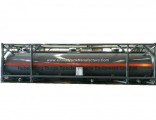 Custermizing Road ISO Tank Containers 40FT for Liquid Caustic Soda (Naoh Max 50%; Bleach Naocl 15% a