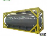 Un1790 Isotank Container for Road Tank Transport Hydrofluoric Acid (HF) Un1791 Sodium Hypochlorite, 