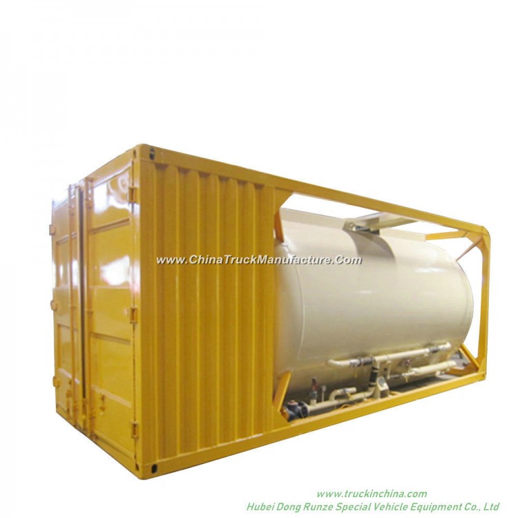 Bulk Cement ISO Tank Container 20FT Customize with Air Pump