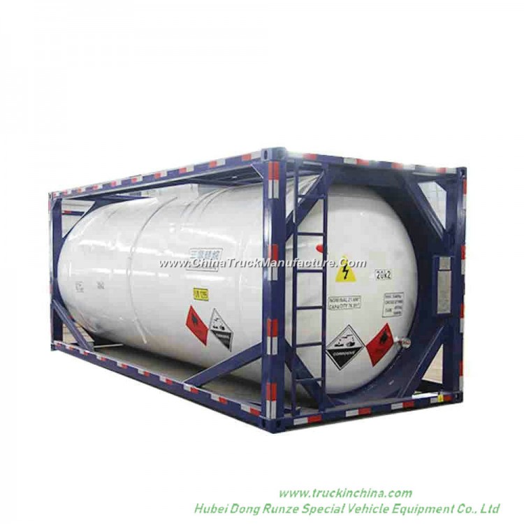 Trichlorosilane (SiHCl3) Isotank 20FT Tank Container Frame Trichlorosilane, Silicochloroform (Chemic