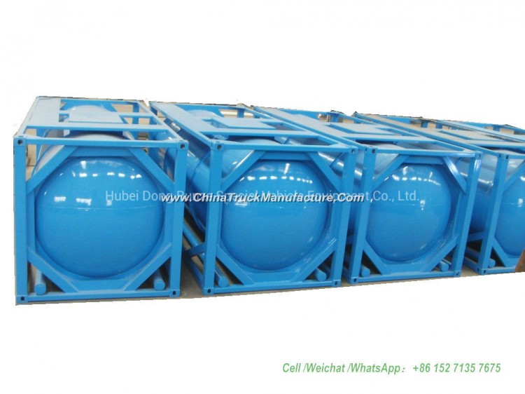 ISO Tank Container 20FT for Wast Water (Carbon Steel/Lined PE /Stainless Steel SS304 Transport Sewag