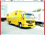 HOWO Emergency Power Van Truck with Generator