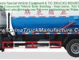 4000L Suction Sewage Vacuum Tank Truck