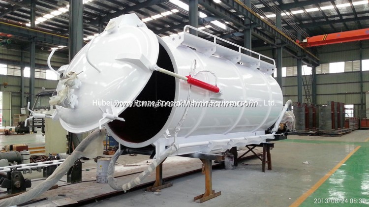   Emptying Slurry Tanks Body Upper Kit SKD for Customer Built Suction Cesspool Sludge Sewer Was