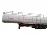 Hot Liquid Asphalt Tanker Trailer Truck 50, 000 Liters with Two Burner Heater Insulation Layer for T