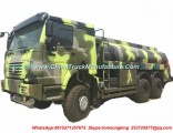 HOWO Military 6X6 Fuel Tanker Truck for Amy Fuel Transport 18, 000L with Oil Bowser (AWD Off Road)