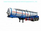 Sulfuric Acid Tanker V Shape Tank 22, 000liters Loading 99.8% H2so4 Transport 40 Ton