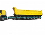 6 Axles Trailer Tipper 80ton-100ton Heavy-Duty for 100 Ton Mangenese and Bouxite Ores Transport