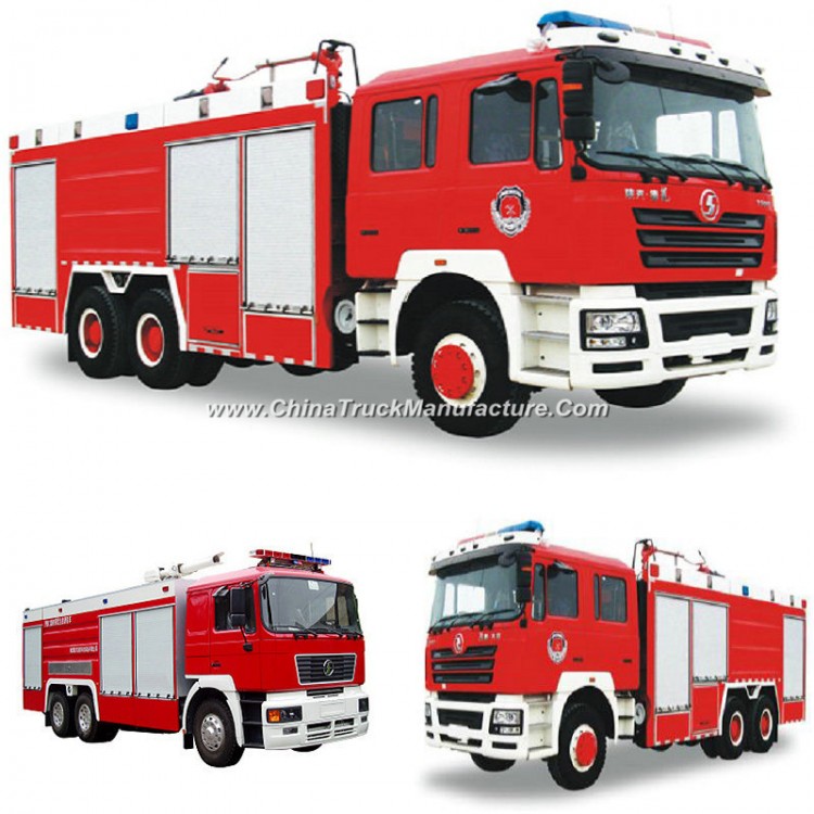 Shacman 6X4 / 6X6 All Whell Drive Fire Truck Duble Cabin Sale