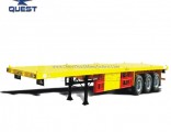 Quest 3axle 40FT High Bed Flatbed Semi Trailers for Sale