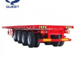 4axles 80ton 45FT 40FT 48FT Flatbed Platform Container Semi Trailer