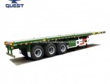 High Bed 3 Axle 40feet Container Flatbed Semi Trailer