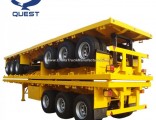 3 Axles 40FT Container Platform Trailer Flatbed Semi-Trailer