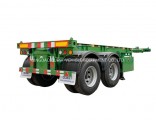 40ton 20feet Skeleton Trailer for Container Transportation Container Chassis