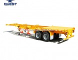 Factory Price 2 Axle 40feet Container Skeleton Chassis Truck Trailer