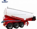 Banana Shape Factory 40-50tons Bulk Cement Tanker Truck Trailer Price