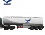 3 Axles 40cbm New Used Fuel Tanker Trailer for Sale