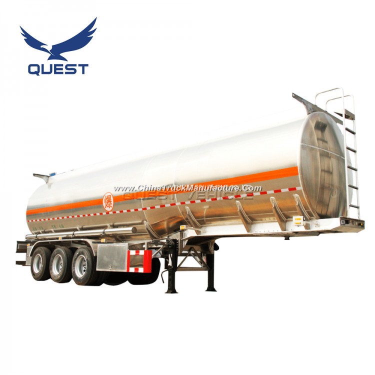 Quest 45000L Chemical Tanker Acid Diesel Fuel Tanker Semi Trailer