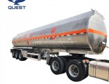 Aluminum Ally Oil Tanker Transportation Fuel Tank Semi Trailer