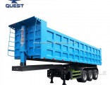 Aggregate Transport 30cbm 60 Tons Dumper Trailer, Tipper Semi Trailer