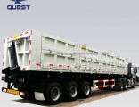 Quest 3 Axles 60cubic Meters Side Dump/Tipping Semi Trailer
